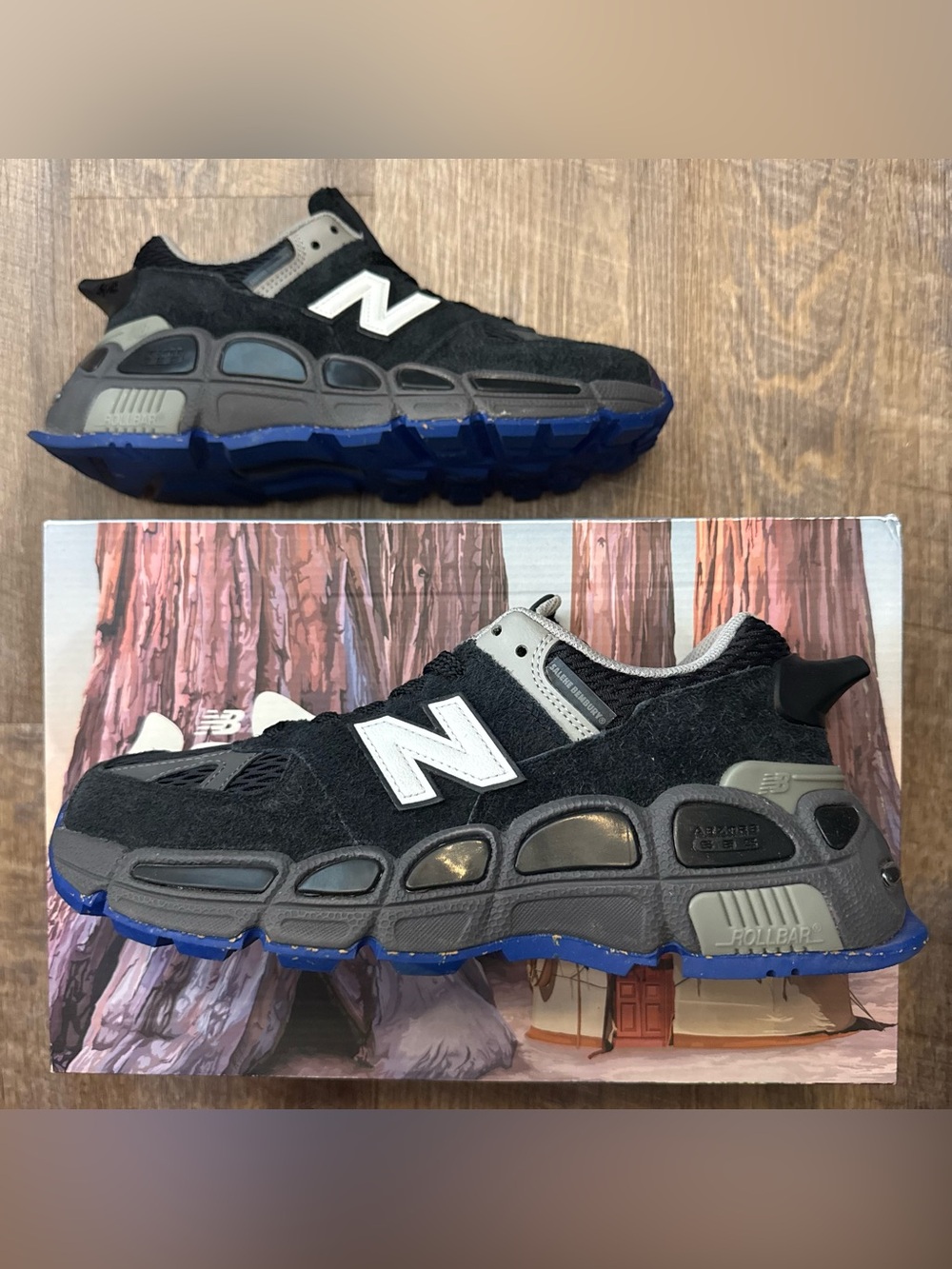 Salehe Bembury x New Balance 574 YURT Universal Communication - Black Plum